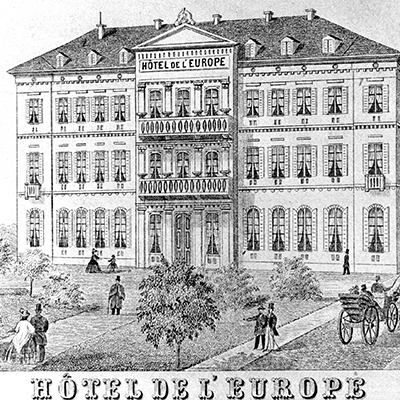 1865 Hotel de l'Eurôpe